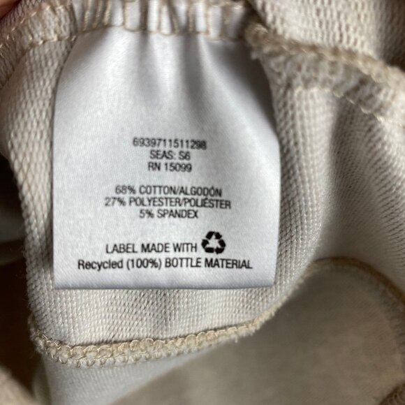 Laura Scott Women's Petite Medium Tan White Floral Full Zip Track‎ Jacket - Picture 8 of 8